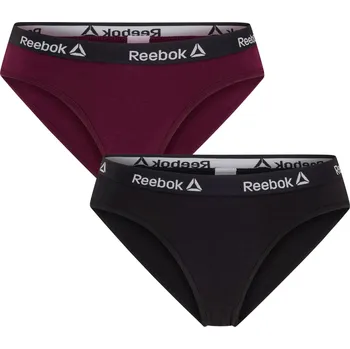 Kalhotky Reebok Dámské kalhotky, 2 kusy (černá/červená, S)