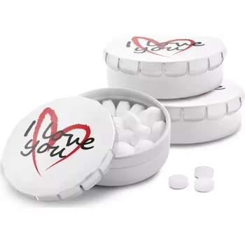 Bonbon Sablio Mentolky I Love you srdce - 3 ks