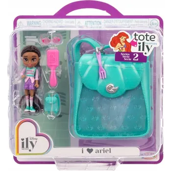 Panenka SADA DISNEY ILY 4EVER MINI PANENKA PANENKY TEENIES ARIEL MALÁ MOŘSKÁ VÍLA