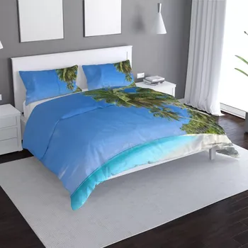 Povlečení Sablio Povlečení Palmová pláž - 140x220 / 90x70