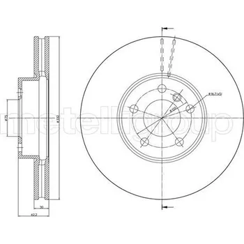 Brzdový kotouč Brzdový kotouč CIFAM (800-1300C)