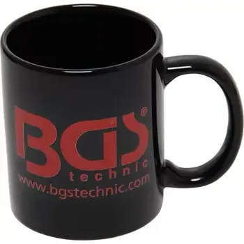 BGS® hrnek (BGS10BECHER) (Keramický hrnek BGS® s objemem 300 ml je vhodný pro teplé i studené nápoje a lze jej mýt v myčce nádobí. Robustní ucho zajišťuje snadné držení při každodenním používání.)