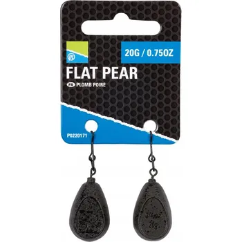 Závaží Preston Flat Pear Leads 20 g 2ks