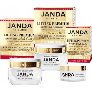 Pleťový krém Denní pleťový krém proti stárnutí Janda Lifting Premium 50 ml