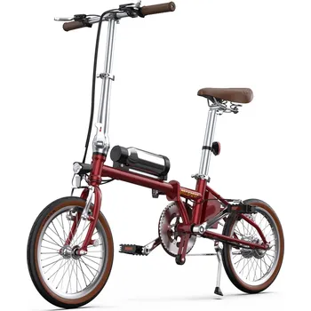 Skládací kolo ONESPORT Skládací elektrokolo Onesport OT02 16 palců, motor 250 W ČERVENÁ 2025