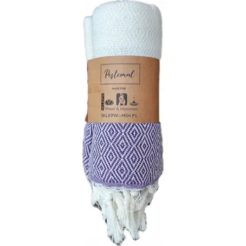 Osuška do sauny 175 x 90 cm bílá