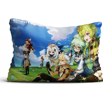 Polštář Polštář Genshin Impact - Collei / Aether / Sucrose / Paimon