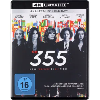 Blu-ray film The 355 Blu-ray disk