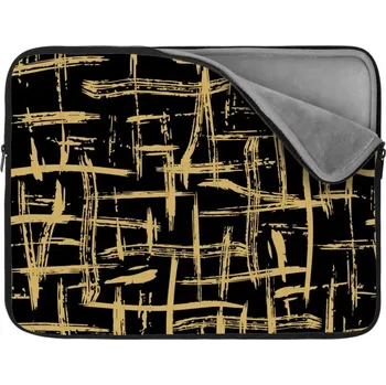 pouzdro na notebook Sablio Obal na notebook Zlaté malování - 13"