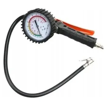 Příslušenství ke kompresoru Hustilka pneumatik s manometrem a hadicí 50 cm Teger [T-KNS-016]