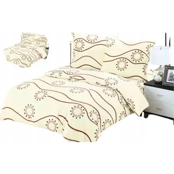 Povlečení SADA SATÉNOVÉHO A BAVLNĚNÉHO BAVLNA POVLEČENÍ 200x220 + 2X SADA 70x80, HĚMKÉ NA DOTYK