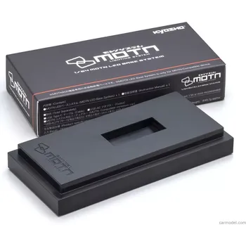 autíčko Kyosho Accessories Basetta Ricarica Lighting Motn Led Base System - Car Not Included 1:64 Black