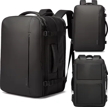 turistický batoh Batoh turistický Bange voděodolný s přihrádkou na notebook 20-40 l černý