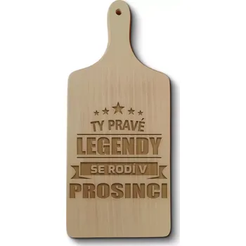 Kuchyňské prkénko Sablio Prkénko Ty pravé legendy se rodí v prosinci