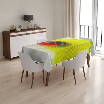 ubrus Sablio Ubrus Beruška na květu - 90x90 cm