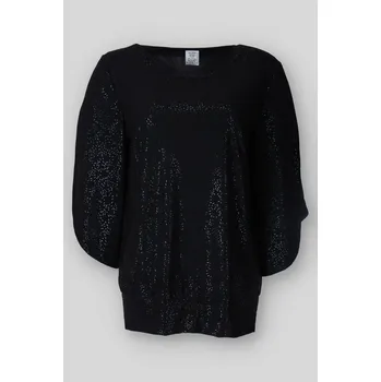 Dámská halenka Halenka 3/4 rukáv Esmeralda 156, Kepa Style barva: černá, velikost: 46