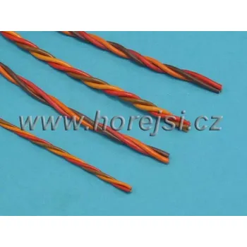 RC náhradní díl Muldental Servokabel krouc. PVC 0,34