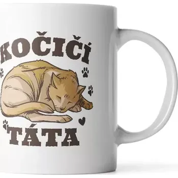 Sablio Hrnek Kočičí táta - 200 ml - espresso