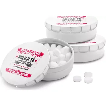 Bonbon Sablio Mentolky Miluji Tě 365 dní v roce - 3 ks