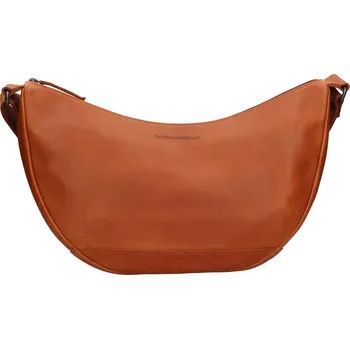 Kabelka Dámská kožená crossbody kabelka The Chesterfield Brand Peckham - koňak