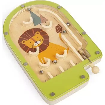 Dřevěná hračka Bigjigs Toys Mini Pinball Lev