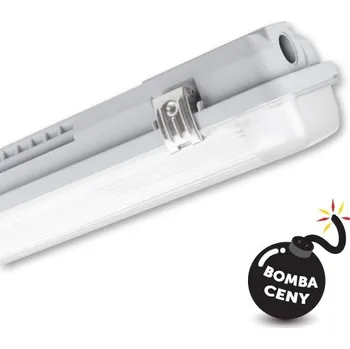 Zářivkové svítidlo Zářivka LEDVANCE Damp Proof Housing 1200mm IP65 pro dvě LED trubice T8