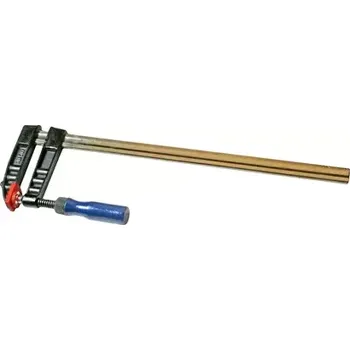 Truhlářská svěrka Truhlářská svěrka 120 x 500 mm (BGS100843) (F-svorka s rozměry 500 x 120 mm umožňuje pevné upnutí materiálu při práci, masivní ocelová konstrukce zajišťuje dlouhou životnost a stabilitu.)