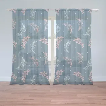 Záclona Sablio Záclony Barevná peříčka : 2ks 150x250cm