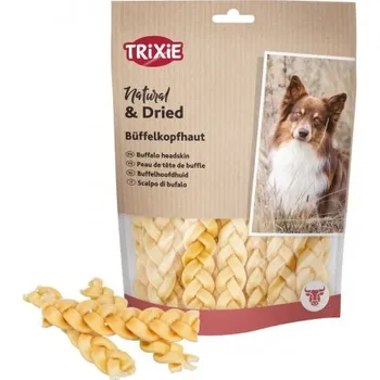 Pamlsek pro psa TRIXIE Pletence z hovězí kůže, pamlsek pro psy, 12 cm / 200 g