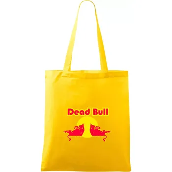 Dead Bull - Taška bavlněná - 42 x 38 cm ( Žlutá )