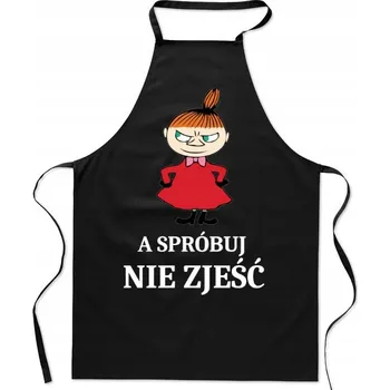 Kuchyňská zástěra Kuchyňská zástěra Jen se nesnaž ji nesníst Malá Mi Vtipný potisk Dárek