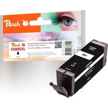 PEACH kompatibilní cartridge Canon PGI-580XXLPGBK, černá, 23 ml
