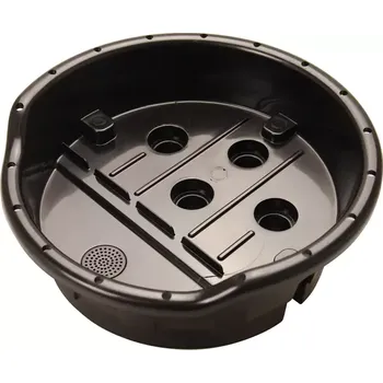 Olejová vana nádoba na vypouštění oleje, pro barel 20/30 l, pr. 28 cm (BGS109978) (Nádoba na vypouštění oleje s průměrem 28 cm je určena pro sudy o objemu 20 nebo 30 litrů a usnadňuje čisté zachycení oleje při výměně. Plastové provedení zajišťuje snadnou údržbu a mani