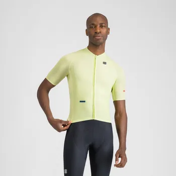 cyklistický dres SPORTFUL Cyklistický dres s krátkým rukávem - SUPERNOVA - žlutá 3XL
