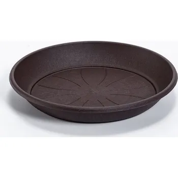 Podmiska Plastia Podkvětináč Azalea ø 22 čokoláda