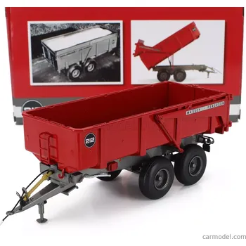 Hračka Universal hobbies Massey ferguson Trailer Mf 212 Generation 1 Tandem Tipping 1:32 Red