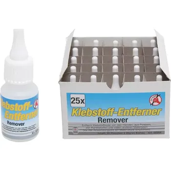 Průmyslové lepidlo Prostředek pro odstranění lepidla lahvička 20 g (BGS1080864) (Odstraňovač lepidla v lahvičce o objemu 20 g účinně pomáhá s odstraněním zbytků lepidel z různých povrchů bez poškození materiálu. Praktické balení umožňuje přesné dávkování.)