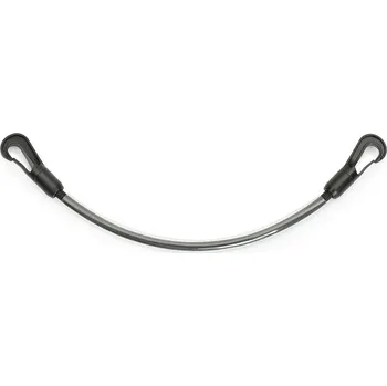 Vybavení pro koně Podocasní šňůra QHP, černá, 60 cm