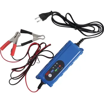 Nabíječka autobaterie Nabíječka autobaterií 12 V BGS1063505 (BGS1063505) (Nabíječka autobaterií 12 V BGS1063505 umožňuje snadné dobíjení 12V akumulátorů, disponuje kompaktním provedením a je vhodná pro běžné osobní automobily. Praktické provedení usnadňuje manipulaci i skladov