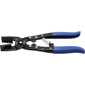 Dílna Kleště 245 mm na hadicové spony BGS108414, ráčnové (22 ÷ 55 mm) (BGS108414) (Ráčnové kleště BGS108414 o délce 245 mm umožňují snadné uvolnění i utažení hadicových spon v rozsahu 22 až 55 mm. Ergonomická rukojeť zajišťuje pevný úchop při práci v těžko přís