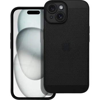 Náhradní kryt pro mobilní telefon Kryt Breezy Case iPhone 15 black