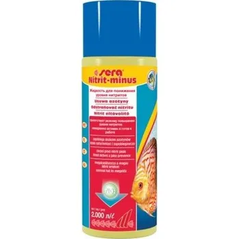 Akvarijní chemie SERA NITRIT-MINUS 500 ML PŘÍPRAVEK ODSTRAŇUJÍCÍ DUSITANY