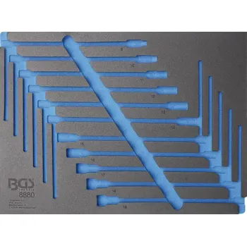 Nářaďový modul 3/3 - BGS108880-1 prázdný. Pro BGS 8880-2 (BGS108880-1) (rozměry 567 × 408 × 32 mm)