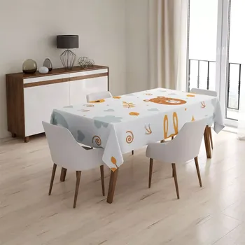 ubrus Sablio Ubrus Medvěd a liška - 90x90 cm