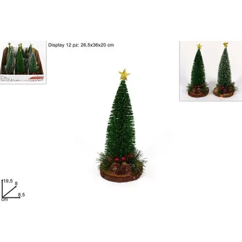 Vánoční dekorace PROHOME - Stromek vánoční 19,5cm různé druhy