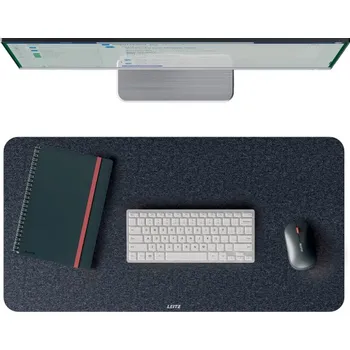 Psací podložka LEITZ podložka na stůl 36x70 cm šedá