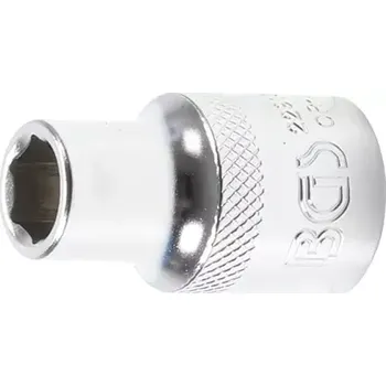 Nástrčná hlavice šestihranná 12,5 mm (1/2“) 10 mm (BGS1022910) (Nástrčná hlavice šestihranná 12,5 mm (1/2&quot;) s rozměrem 10 mm je určena pro práci s ráčnou a šroubováním šroubů i matic odpovídající velikosti. Robustní provedení zajišťuje dlouhou životn