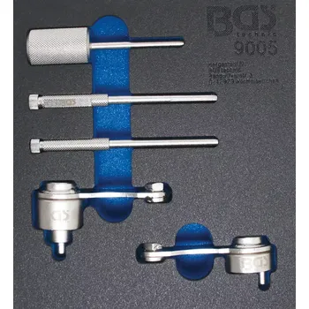 Rozvod motoru aretační přípravky pro vozy Landrover / Jaguar 2,7l (BGS109005) (Aretační přípravky BGS109005 umožňují přesné zajištění rozvodů motorů 2,7l Landrover a Jaguar při údržbě nebo opravách, čímž usnadňují správné nastavení časování. Sada obsahuje potřebné komp