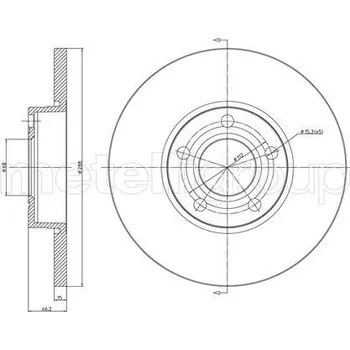 Brzdový kotouč Brzdový kotouč CIFAM (800-263)