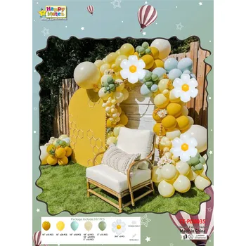 Balónek Vícebarevná sada balónků 107 ks